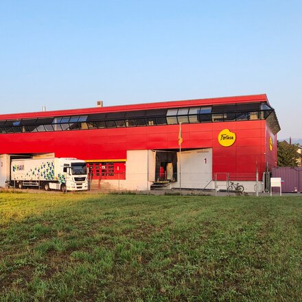 Fortisa in Zuchwil Rotes Fortisa Gebäude