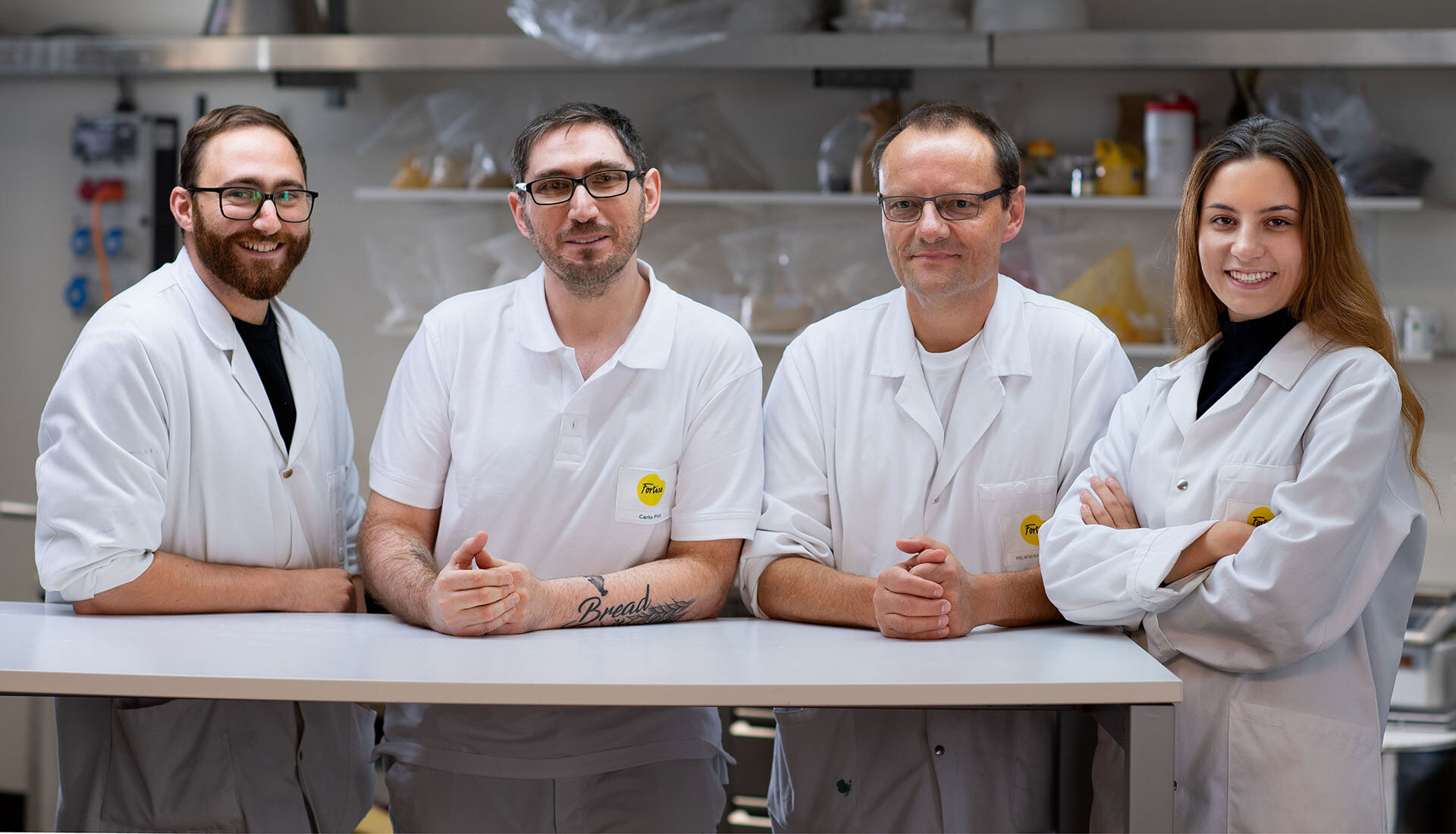 Erfolg ist Teamarbeit Vier Mitarbeiter der Fortisa