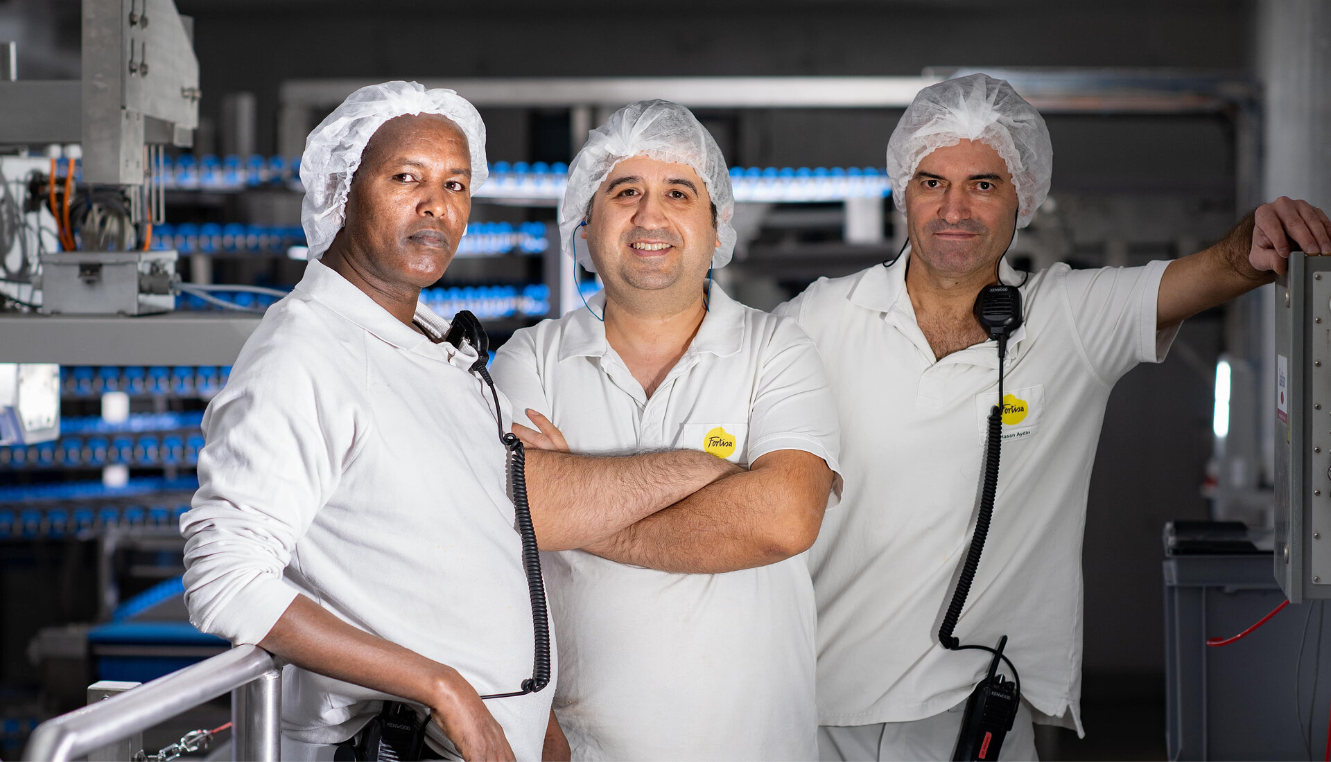 production shift 2 three members of the production shift 2