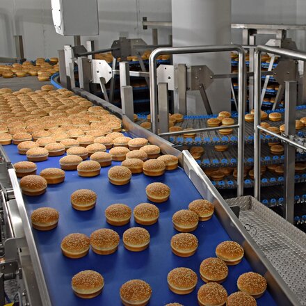 cooling spiral rolls on the cooling spiral